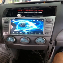 Lắp đầu DVD theo xe Camry, có GPS + khuyến mại Camera CDD siêu nét.